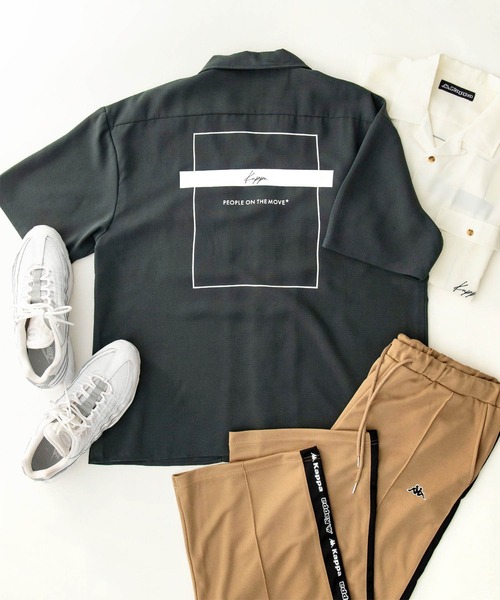 Kappa（カッパ）の「Kappa リラックスオープンカラー/レギュラーカラーシャツ オーバーサイズCPOシャツ(半袖)（シャツ/ブラウス・メンズ・ライトグレー/ブラック/ベージュ/グリーン系その他2/スモークピンク/チャコール/グレー系その他2/グリーン系その他/ブルー系その他/ピンク系その他/ブラック系その他/グレー系その他/ベージュ系その他/ネイビー/オフホワイト/ホワイト系その他/グレー系その他3/ベージュ系その他2/ホワイト系その他2/グレー系その他4/ブラック系その他2/グリーン系その他3/ブルー系その他2/ピンク系その他2/ブルー系その他4/ブルー系その他5/パープル系その他2/ベージュ系その他3/グレー系その他5/ブラック系その他3/ブルー系その他3/ライラック/パープル系その他/サックスブルー/グレー系その他6・M/L）」の13枚目の写真