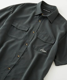 Kappa リラックスオープンカラー/レギュラーカラーシャツ オーバーサイズCPOシャツ(半袖)