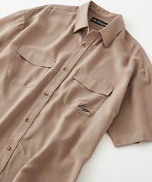 Kappa リラックスオープンカラー/レギュラーカラーシャツ オーバーサイズCPOシャツ(半袖)