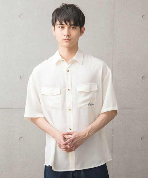 Kappa リラックスオープンカラー/レギュラーカラーシャツ オーバー