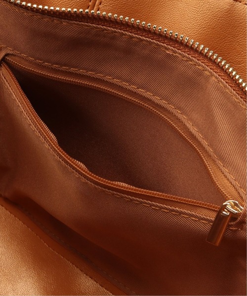 B.C STOCK（ベーセーストック）の「サイドファスナートートBAG（ショルダーバッグ・レディース・ブラック/ベージュ/キャメル・FREE）」の8枚目の写真