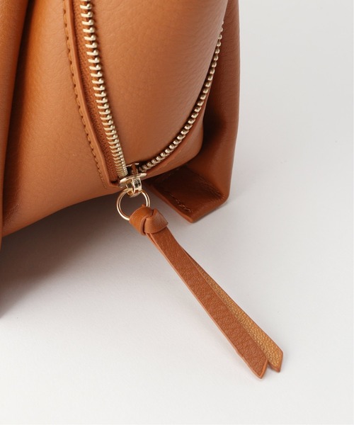 B.C STOCK（ベーセーストック）の「サイドファスナートートBAG（ショルダーバッグ・レディース・ブラック/ベージュ/キャメル・FREE）」の12枚目の写真