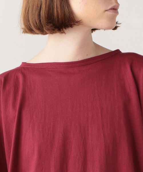 FRAPBOIS（フラボア）の「サークルノッチ カットソー（Tシャツ/カットソー・レディース・レッド/その他1/ベージュ系その他・1）」の6枚目の写真