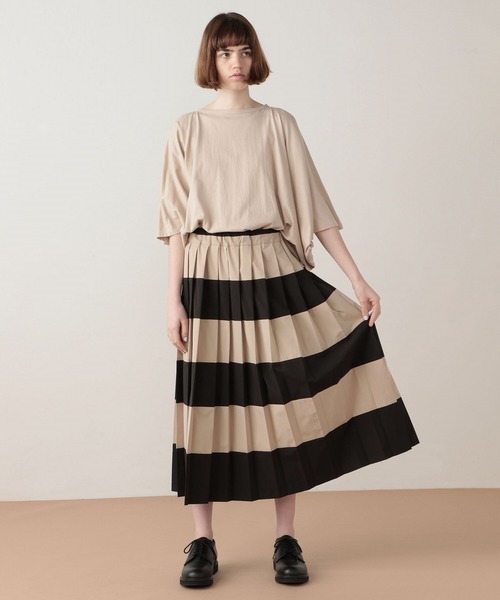 FRAPBOIS（フラボア）の「サークルノッチ カットソー（Tシャツ/カットソー・レディース・レッド/その他1/ベージュ系その他・1）」の10枚目の写真