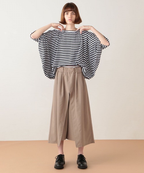 FRAPBOIS（フラボア）の「サークルノッチ カットソー（Tシャツ/カットソー・レディース・レッド/その他1/ベージュ系その他・1）」の12枚目の写真