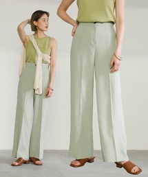 select MOCA | 2020 S/S センタープレスカラーパンツ/ハイウエストパステルカラーパンツ(その他パンツ)