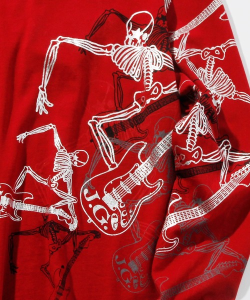 JOHN GALLIANO（ジョンガリアーノ）の「John Galliano(ジョン ガリアーノ)Kids & Junior プリント長袖ロンTカットソー（Tシャツ/カットソー・キッズ・グレー/レッド・6Y/8Y/10Y/12Y/14Y/16Y/4Y）」の9枚目の写真