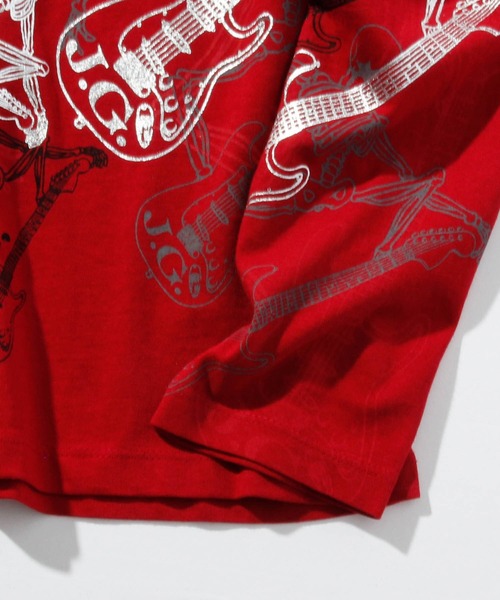 JOHN GALLIANO（ジョンガリアーノ）の「John Galliano(ジョン ガリアーノ)Kids & Junior プリント長袖ロンTカットソー（Tシャツ/カットソー・キッズ・グレー/レッド・6Y/8Y/10Y/12Y/14Y/16Y/4Y）」の10枚目の写真