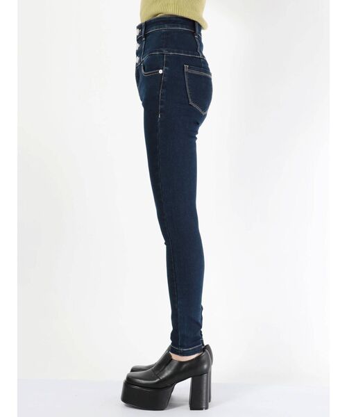 EMODA（エモダ）の「【ELDER】NUDEハイウエストデニム（デニムパンツ・レディース・インディゴブルー/ブルー/ブラック・X-SMALL/MEDIUM/SMALL）」の11枚目の写真