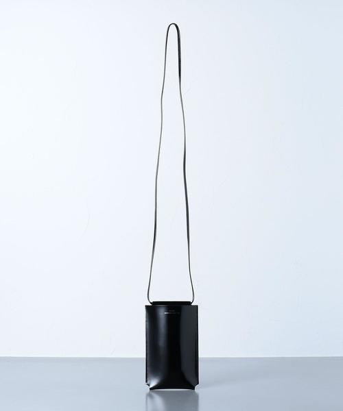 Scye(サイ)の「<Scye (サイ)>ポシェット(ショルダーバッグ・レディース・ブラウン/ブラック・FREE)」の2枚目の写真