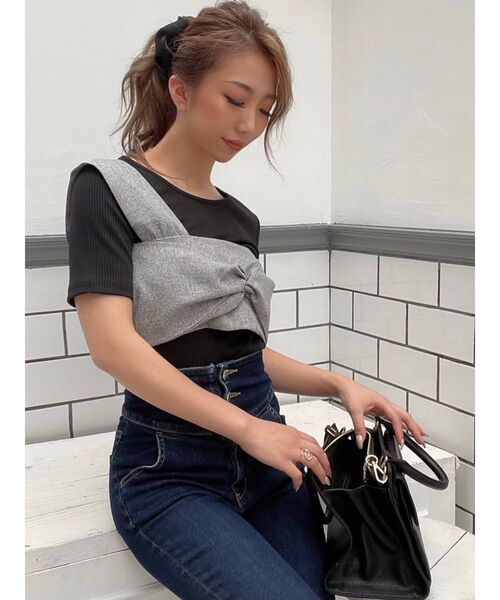 セール ワンショルビスチェトップス Tシャツ カットソー Resexxy リゼクシー のファッション通販 Zozotown