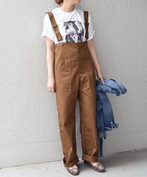 UNIVERSAL OVERALL | 【別注】UNIVERSAL OVERALL: ソリッド オーバーオール サロペット◆(サロペット/オーバーオール)