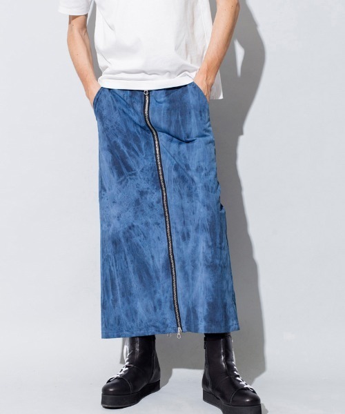 NO ID.(ノーアイディ)の「mp8668-スカートバギートラウザーズ パンツ(その他パンツ・メンズ・ブラック/ネイビー/カーキ・1/2/3)」の8枚目の写真