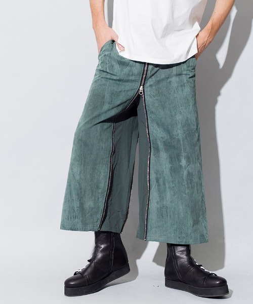 NO ID.(ノーアイディ)の「mp8668-スカートバギートラウザーズ パンツ(その他パンツ・メンズ・ブラック/ネイビー/カーキ・1/2/3)」の17枚目の写真