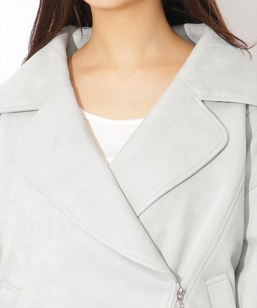 REDYAZEL（レディアゼル）の「フェイクスエードブルゾン