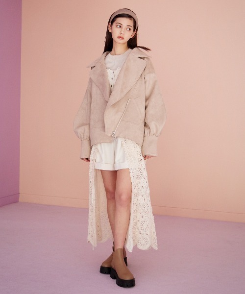 REDYAZEL - REDYAZELフェイクスエード ジャケット。 REDYAZEL - REDYAZELフェイクスエード ジャケット。の通販 by