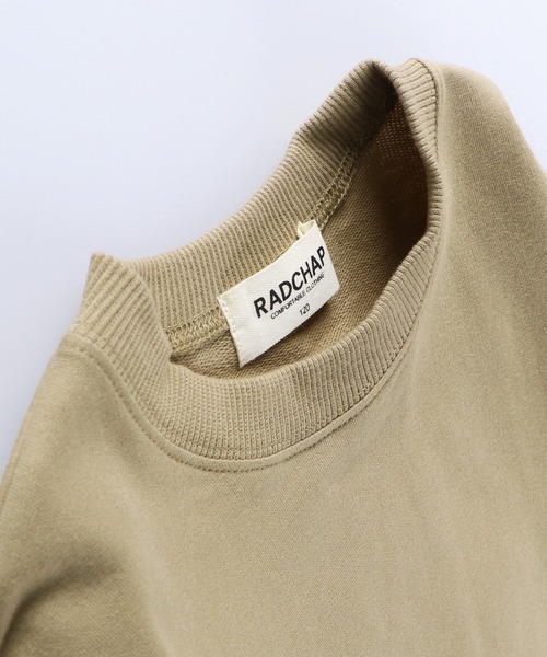 RADCHAP（ラッドチャップ）の「重ね着風トレーナー（スウェット・キッズ・ベージュ/ブルー・120cm/150cm/100cm/110cm/90cm/140cm/130cm）」の18枚目の写真