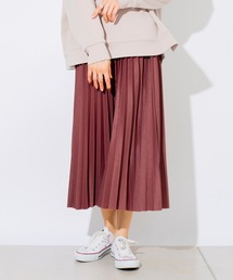 グリッタープリーツスカート