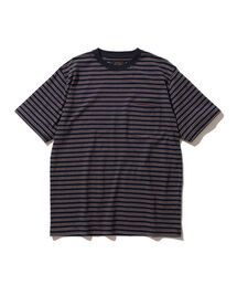 BEAMS PLUS | BEAMS PLUS / ネップ ボーダー クルー Tシャツ(Tシャツ/カットソー)