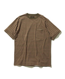 BEAMS PLUS | BEAMS PLUS / ネップ ボーダー クルー Tシャツ(Tシャツ/カットソー)