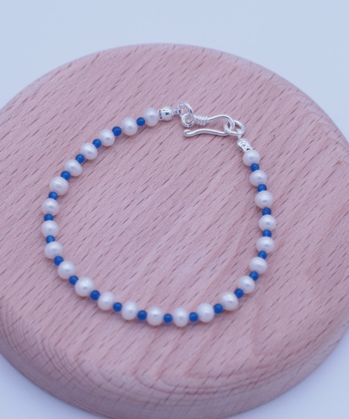 Newport（ニューポート）の「淡水パールブレスレット（ブレスレット・レディース・ホワイト/レッド/グリーン/イエロー/ブルー・17.5cm）」の4枚目の写真