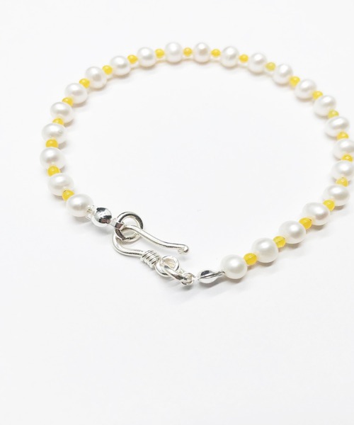 Newport（ニューポート）の「淡水パールブレスレット（ブレスレット・レディース・ホワイト/レッド/グリーン/イエロー/ブルー・17.5cm）」の13枚目の写真