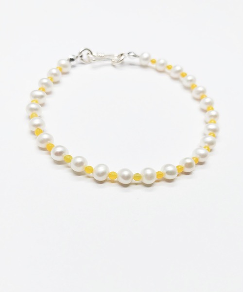 Newport（ニューポート）の「淡水パールブレスレット（ブレスレット・レディース・ホワイト/レッド/グリーン/イエロー/ブルー・17.5cm）」の8枚目の写真