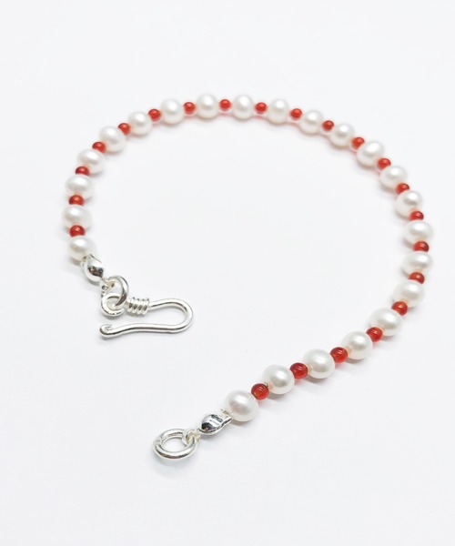 Newport（ニューポート）の「淡水パールブレスレット（ブレスレット・レディース・ホワイト/レッド/グリーン/イエロー/ブルー・17.5cm）」の15枚目の写真