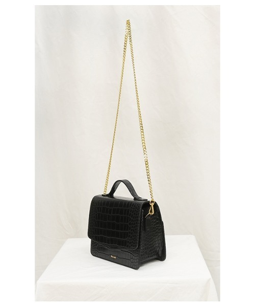 D.LAB(ディラップ)の「【D.LAB 】エリーバッグ+ 2ストラップ/ D.LAB Elly bag + 2 Strap(ショルダーバッグ・レディース・ブラック/アイボリー・FREE)」の11枚目の写真