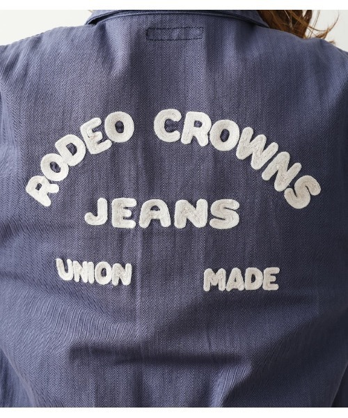 【新品タグ付】RODEO CROWNS ワークデニムオールインワン RODEO CROWNS WIDE BOWL（ロデオクラウンズワイドボウル）の