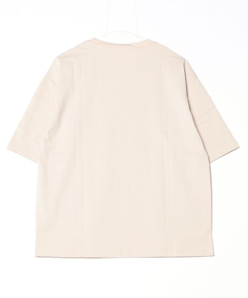 STYLEBLOCK（スタイルブロック）の「接触冷感＆ドライビッグTシャツ（Tシャツ/カットソー・メンズ・ブラック/イエロー/ホワイト/グリーン/ベージュ・LL/L/M）」の6枚目の写真