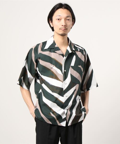 sacai ゼブラ柄 オープンカラーシャツ sacai ゼブラ柄 オープンカラーシャツ - メルカリ