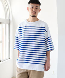 ORCIVAL | ORCIVAL × BEAMS / 別注 Russell Over Size Border(Tシャツ/カットソー)