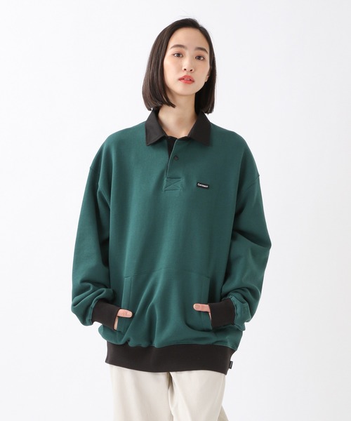 COVERNAT(カバーナット)の「Covernat/RUGBYプルオーバー 2930749(スウェット・レディース・ネイビー/ブラウン/グリーン・SMALL/MEDIUM/LARGE/X-LARGE)」の10枚目の写真