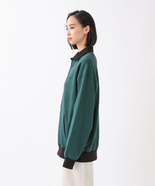 COVERNAT(カバーナット)の「Covernat/RUGBYプルオーバー 2930749(スウェット・レディース・ネイビー/ブラウン/グリーン・SMALL/MEDIUM/LARGE/X-LARGE)」の12枚目の写真