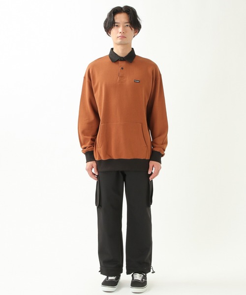 COVERNAT(カバーナット)の「Covernat/RUGBYプルオーバー 2930749(スウェット・レディース・ネイビー/ブラウン/グリーン・SMALL/MEDIUM/LARGE/X-LARGE)」の14枚目の写真