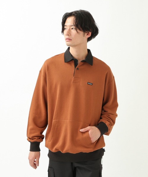 COVERNAT(カバーナット)の「Covernat/RUGBYプルオーバー 2930749(スウェット・レディース・ネイビー/ブラウン/グリーン・SMALL/MEDIUM/LARGE/X-LARGE)」の15枚目の写真