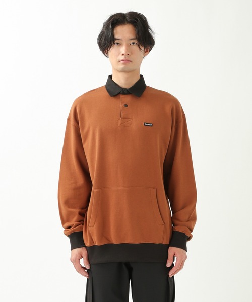 COVERNAT(カバーナット)の「Covernat/RUGBYプルオーバー 2930749(スウェット・レディース・ネイビー/ブラウン/グリーン・SMALL/MEDIUM/LARGE/X-LARGE)」の16枚目の写真