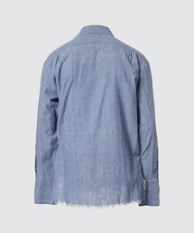 GREG LAUREN グレッグローレン　シャンブレー　半袖シャツ GREG LAUREN(グレッグローレン) ARMY SHORT SLEEVE STUDIO半袖