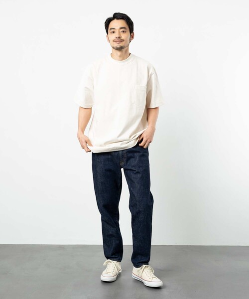 CAMBER（キャンバー）の「CAMBER/キャンバー 8oz MAX WEIGHT Pocket Tee /マックスウェイト ポケットT ビッグシルエット/ヘビーウェイト（Tシャツ/カットソー・メンズ・ホワイト/ブラック/グリーン/ナチュラル・MEDIUM/LARGE/X-LARGE）」の9枚目の写真