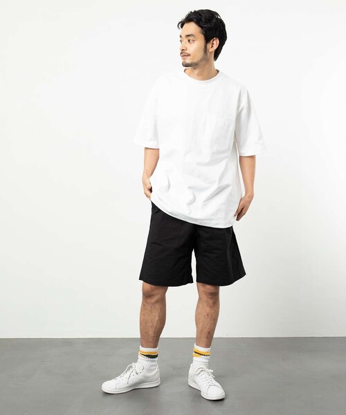 CAMBER（キャンバー）の「CAMBER/キャンバー 8oz MAX WEIGHT Pocket Tee /マックスウェイト ポケットT ビッグシルエット/ヘビーウェイト（Tシャツ/カットソー・メンズ・ホワイト/ブラック/グリーン/ナチュラル・MEDIUM/LARGE/X-LARGE）」の20枚目の写真