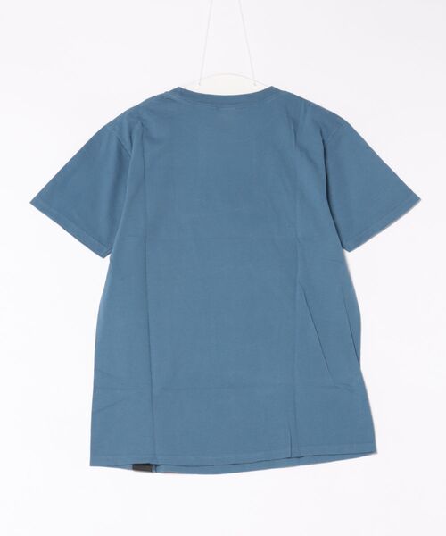 tone(トーン)の「【THOUSANDMILE/サウザンドマイル】S/S PRINT TEE Made in USA(UN)(Tシャツ/カットソー・メンズ・オリーブ/ブルー/ナチュラル/マルーン・MEDIUM/SMALL)」の6枚目の写真