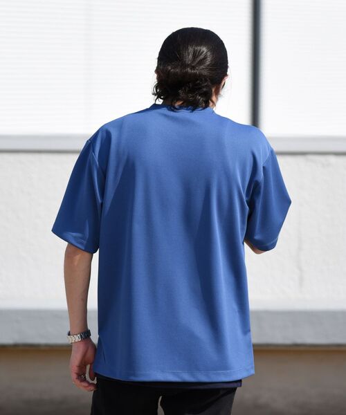 SHIPS(シップス)の「【WEB限定】SHIPS: 《Tシャツとタンクトップがセット》 ポンチ レイヤード Tシャツ(Tシャツ/カットソー・メンズ・ホワイト/ブラック/ネイビー/カーキ/コバルトブルー/ダークブルー・SMALL/MEDIUM/LARGE/X-LARGE)」の15枚目の写真