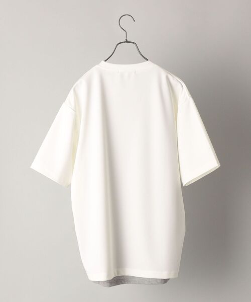 SHIPS(シップス)の「【WEB限定】SHIPS: 《Tシャツとタンクトップがセット》 ポンチ レイヤード Tシャツ(Tシャツ/カットソー・メンズ・ホワイト/ブラック/ネイビー/カーキ/コバルトブルー/ダークブルー・SMALL/MEDIUM/LARGE/X-LARGE)」の21枚目の写真