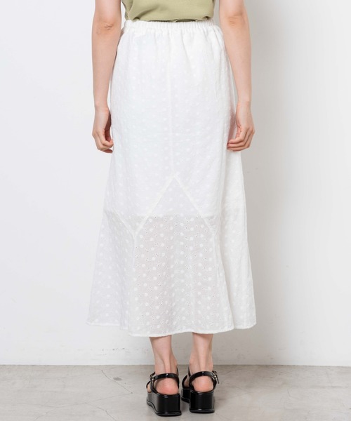 WEGO（ウィゴー）の「WEGO/刺繍レースマーメイドスカート（スカート・レディース・ホワイト・FREE）」の12枚目の写真