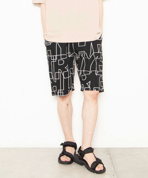 WEGO（ウィゴー）の「WEGO/総柄パターンショーツ（スウェットパンツ・メンズ・その他7/その他8/その他3/その他9/その他1/その他2/その他6・LARGE/MEDIUM/X-LARGE）」の3枚目の写真