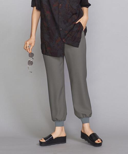 BEAUTY&YOUTH UNITED ARROWS（ビューティーアンドユースユナイテッドアローズ）の「BY ポリエステルジョガーパンツ（その他パンツ・レディース・ライトグレー/ブラック/オリーブ・SMALL/MEDIUM）」の3枚目の写真