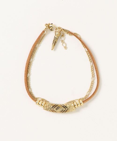 チャイハネ（チャイハネ）の「【チャイハネ】ベルベラMEN'Sアンクレット（アンクレット・メンズ・ブラック/シルバー/ゴールド・FREE）」の8枚目の写真