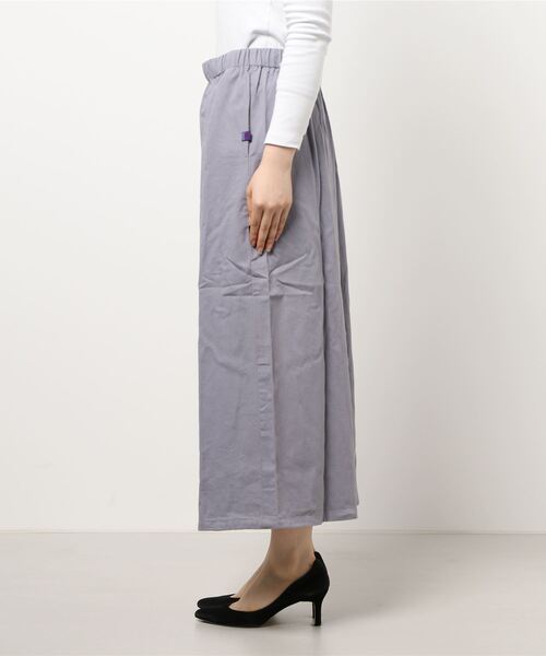 カヤ(カヤ)の「【カヤ】四季巡り幅広もんぺ風パンツ(その他パンツ・レディース・ホワイト/グレー/ダークパープル/スミクロ・FREE)」の8枚目の写真