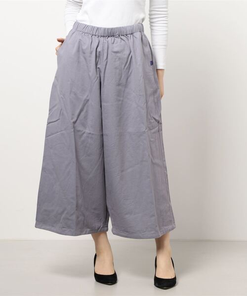 カヤ(カヤ)の「【カヤ】四季巡り幅広もんぺ風パンツ(その他パンツ・レディース・ホワイト/グレー/ダークパープル/スミクロ・FREE)」の7枚目の写真